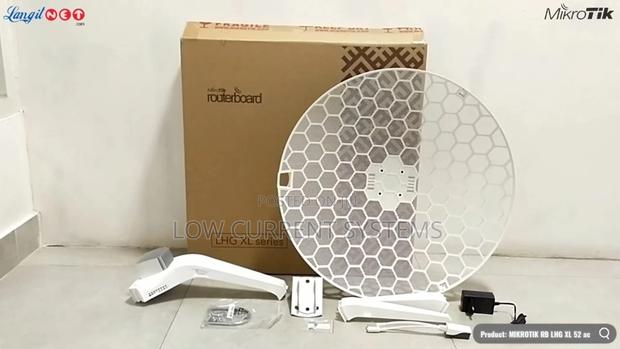 Mikrotik LHG Xl Hp5 Cpe Point to Point Bridge Wirless · Photo 2