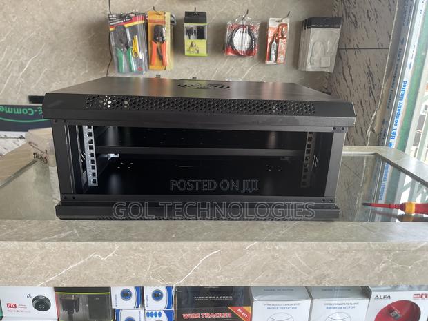 4u Network Rack or Cabinet 530x240x450 Side Open With Tray Ak Power photo 2