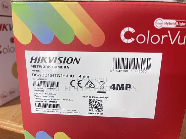 Hikvision Ds-2cd1047g2h-Liu(F) 4mp Color Vu With Sound · Photo 4