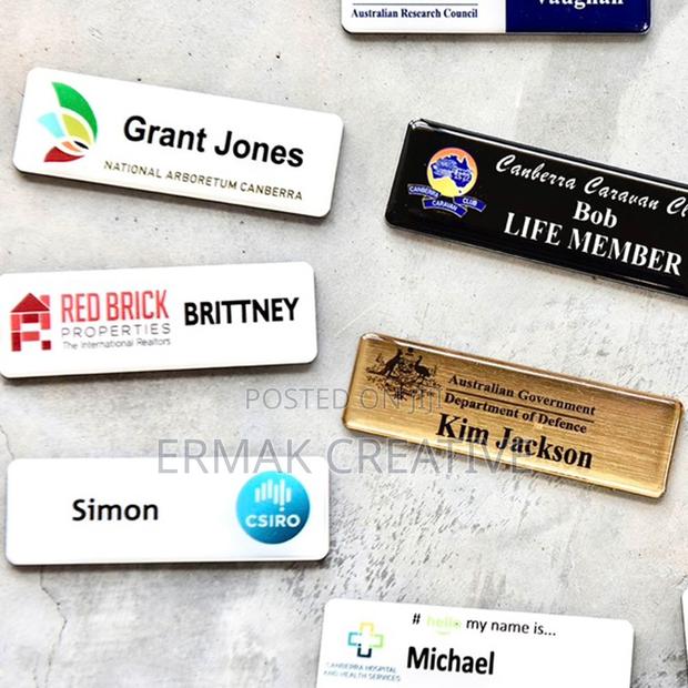 Customized Name Tags