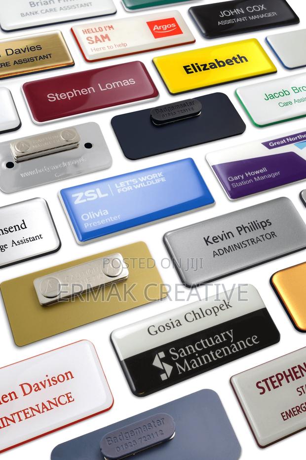Customized Name Tags
