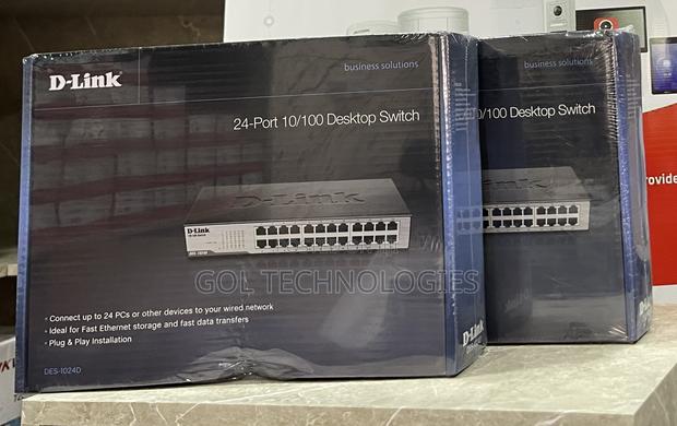 24port Dlink Unmanaged Switch