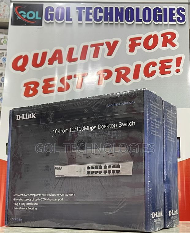 16port Dlink Unmanaged Switch photo 2