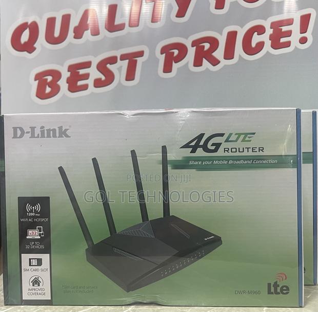 D-Link 4g Universal Sim Router Dual Band Ac1200 Lte Router DWR-M960 photo 2