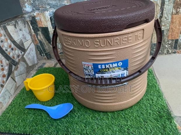 Eskimo Sunrise Ice Chest/ Food, Drinks Storage Flask · Photo 3