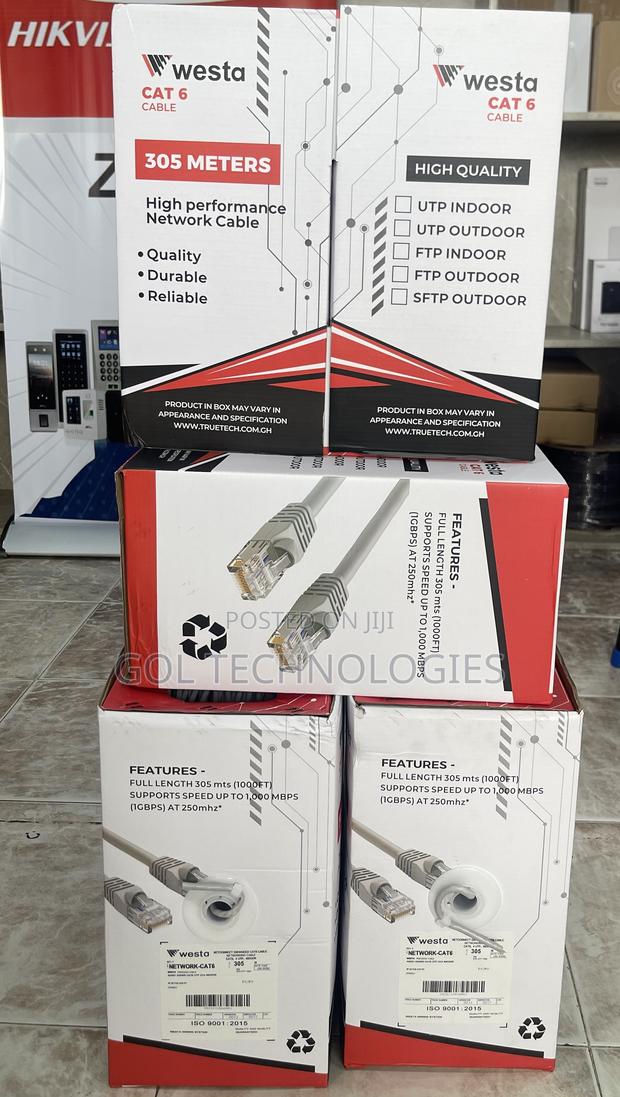 Cat6 Utp 305m Westa High Performance Network Cable · Photo 4