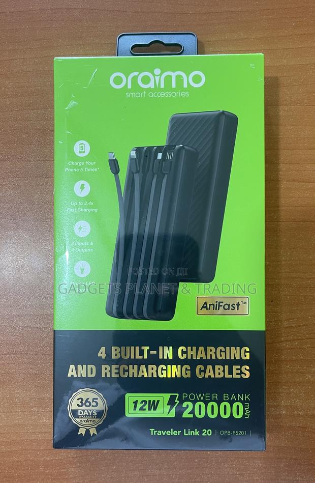 Oraimo Traveler Link 20 (OPB-P5201) Power Bank 20,000mah · Photo 3