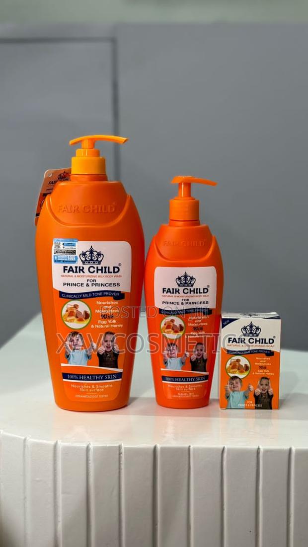 Fair Child Lotion, Wash and Bar Soap Set Orange · Photo 2