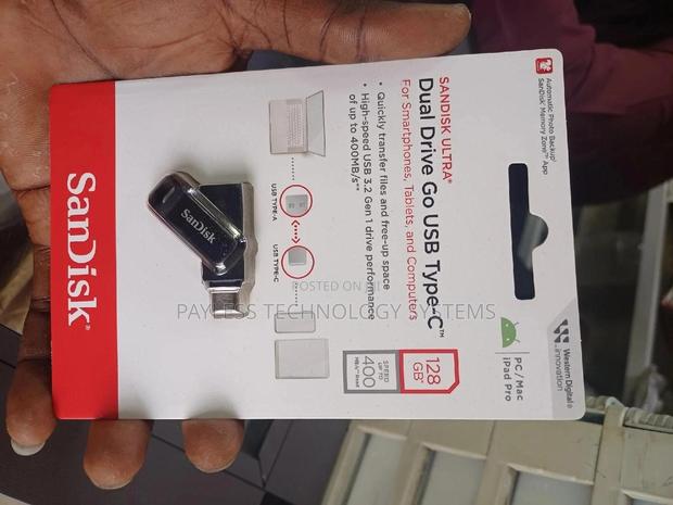 Sandisk Type C 128gb Dual Pendrives · Photo 3