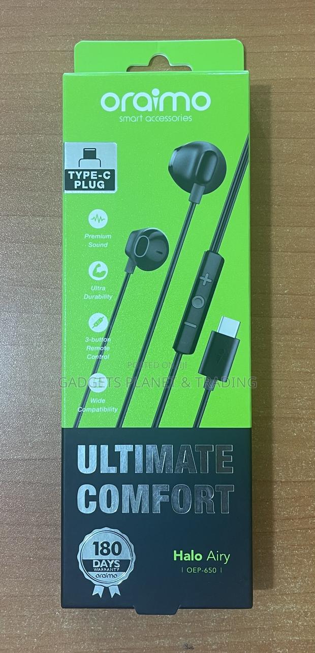Oraimo Halo Airy Type C Earphones | OEP-650 · Photo 4