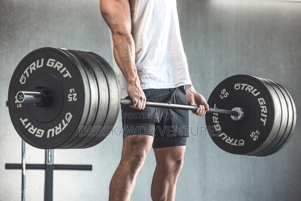 200kg Olympic Weight With Deadlift Barbell 2.2m · Photo 2