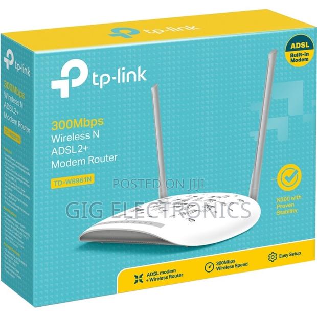 TPLINK 300mbps Wireless N ADSL2+ Modem Router TD-W8961N · Photo 3