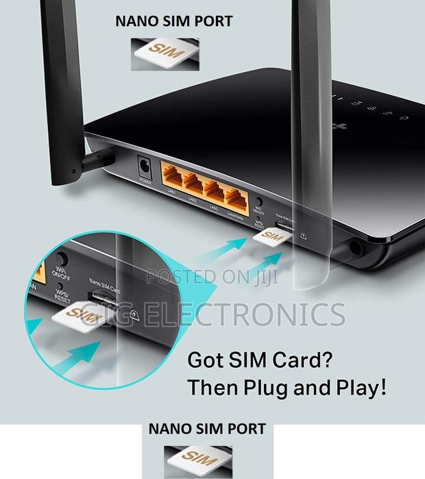 Tp-Link Tl-Mr6400 300mbps Wireless N 4g Lte Router · Photo 4