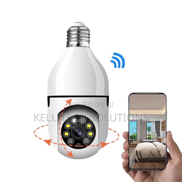 Bulb CCTV Wifi IP Camera 360 Degrees · Photo 3