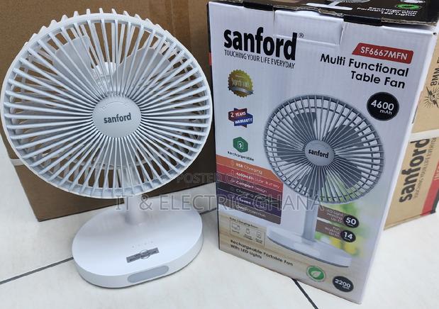 Sanford Rechargeable Desk Fan photo 3