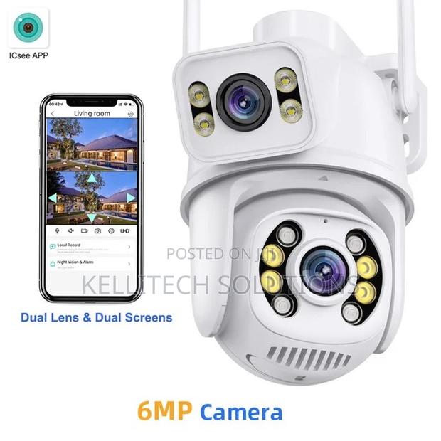 6MP, Dual Lens CCTV Camera, Smart Wifi · Photo 3
