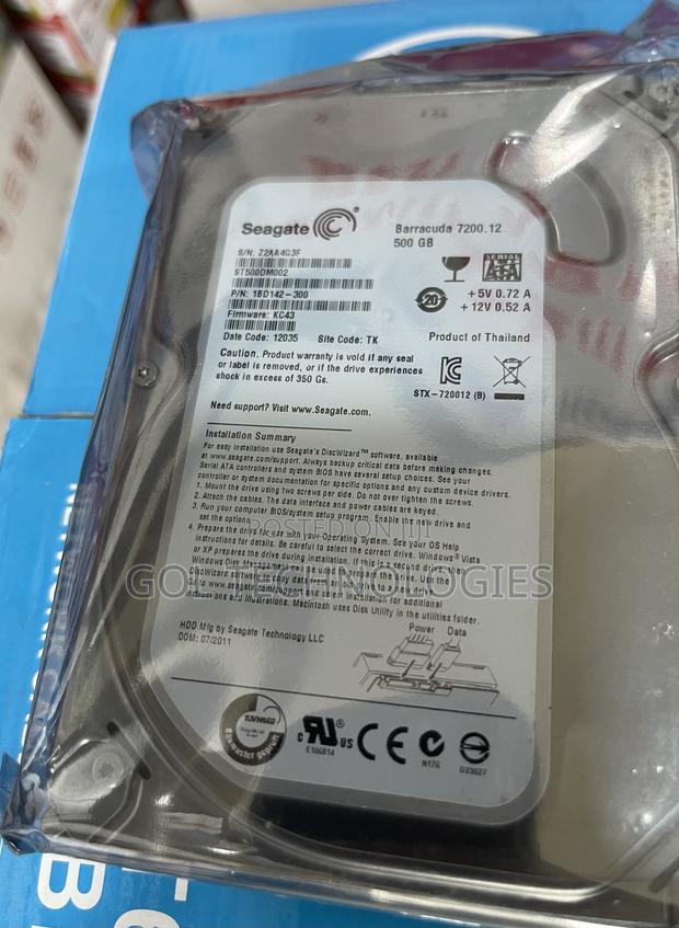 500gb HDD 16mb Barracude Sata Seagate 3.5 · Photo 3