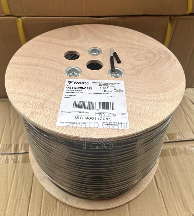 Cat6 SFTP Outdoor Cable 305m Double Coated Shielded Westa · Photo 4