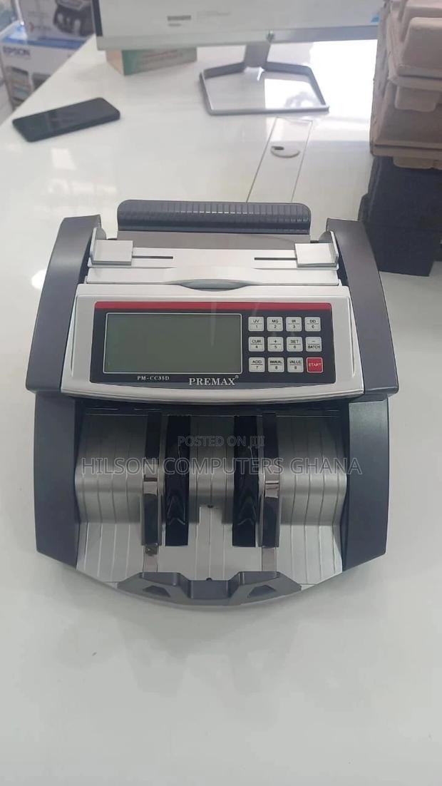 Premax Pm-Cc35d Money Counting Machine – Grey · Photo 4