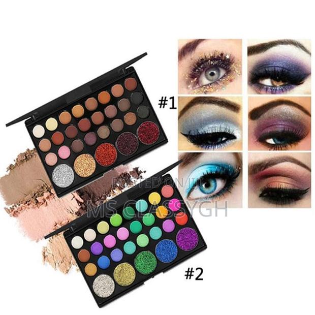 Popfeel 29 Colors Long Lasting Eyeshadow Palette Blending Ma · Photo 2