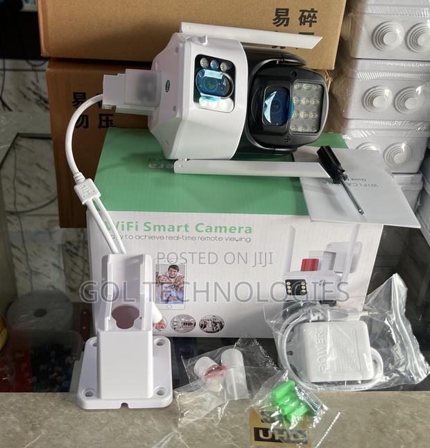 Wireless Smart Dual Lens Camera 6MP PTZ Remote Viewing