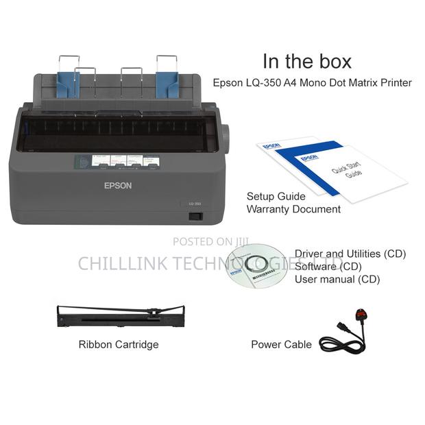 Epson LQ 350 Dot Matrix Printer · Photo 3