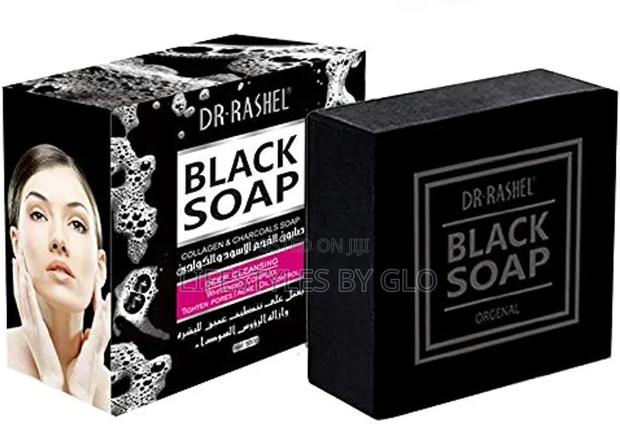 Black Soap- Collagen Charcoal (Facial Acne, Oil Control) · Photo 2