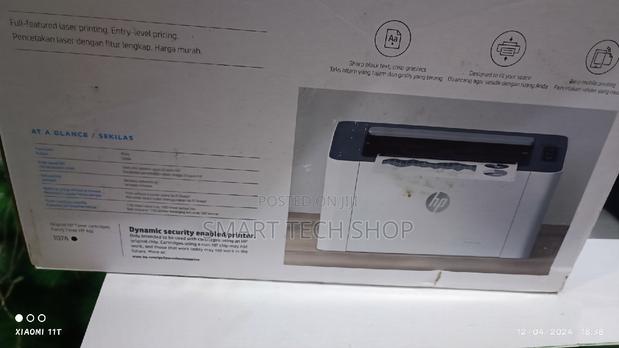 Brand New HP 107w Hp Laserjet Printer With Wifi 107a Toner photo 5