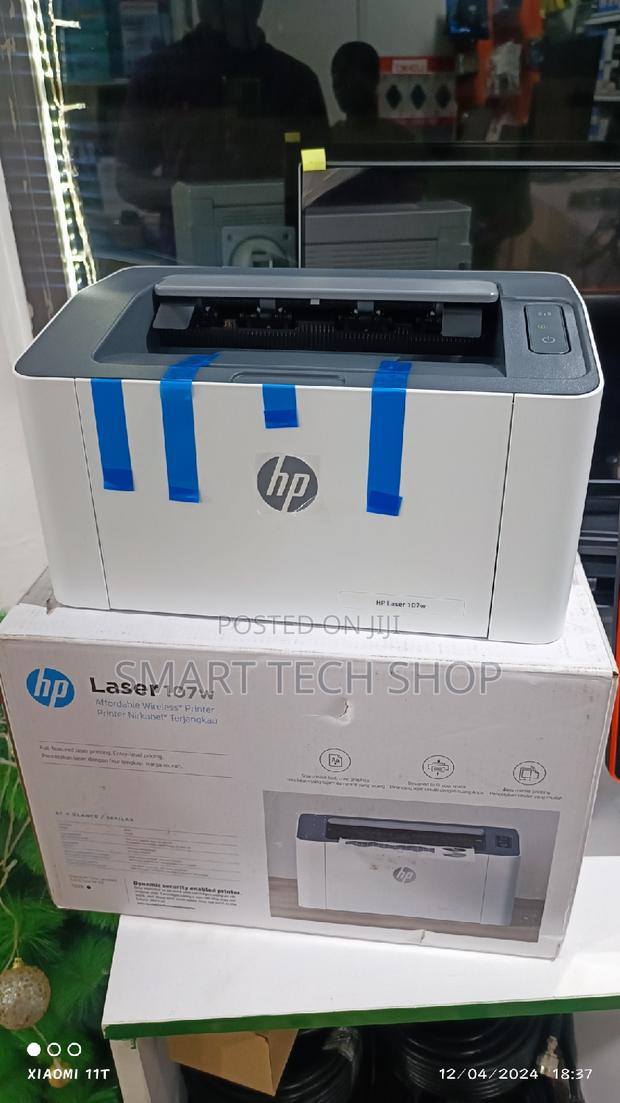 Brand New HP 107w Hp Laserjet Printer With Wifi 107a Toner photo 10