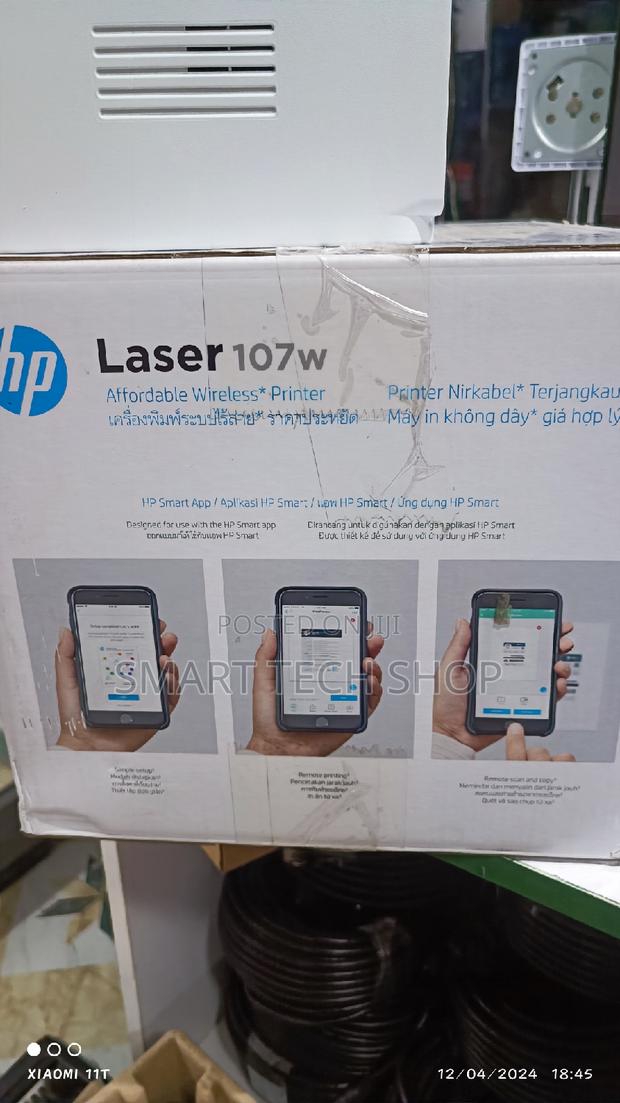 Brand New HP 107w Hp Laserjet Printer With Wifi 107a Toner photo 12