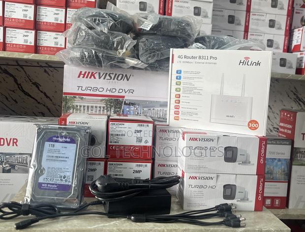 8ch Complete Kit Hikvision With 4g Router 1tb Surveillance · Photo 4