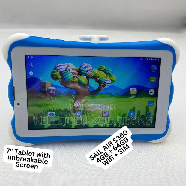 7" Sailair Kids Tablet With Unbreakable Screen 4gb +64gb · Photo 2