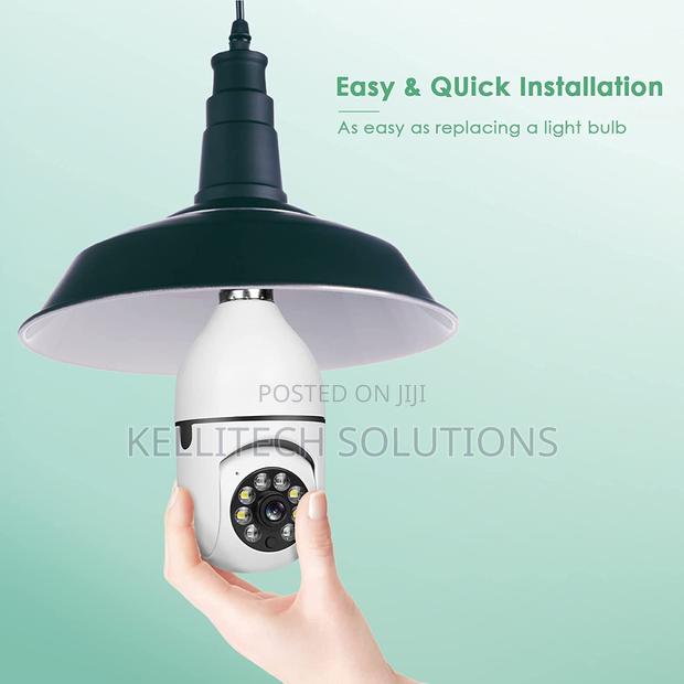 E27 Socket Wifi CCTV Camera · Photo 2