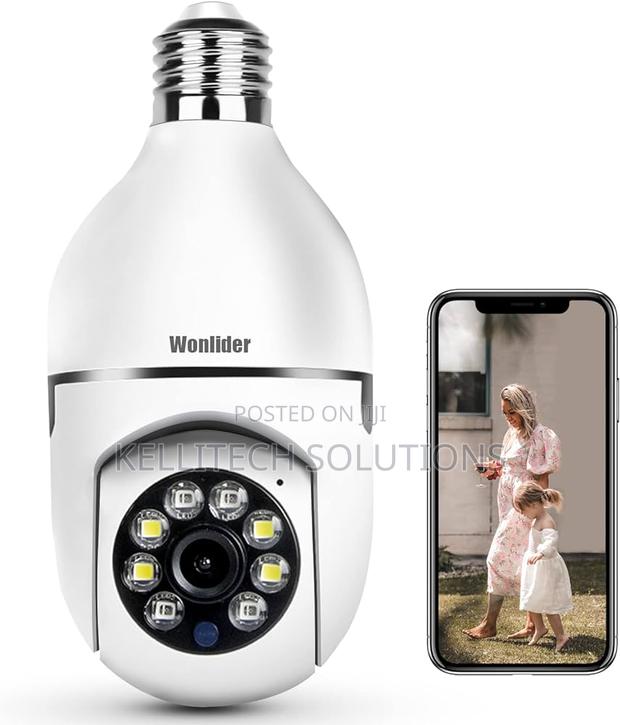 1080p HD Smart Wifi CCTV Bulb Camera · Photo 2