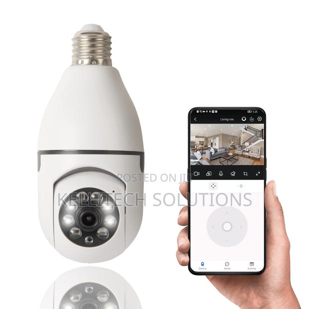 360 Degrees Full Colour Bulb Surveillance Camera photo 2