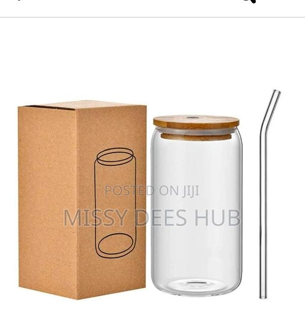 Glass Cup With Glass Straw · Photo 4