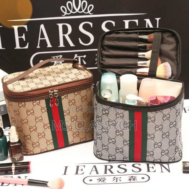 Cosmetic Bags Square Pattern Men Woman Makeup Bag Travel · Photo 3