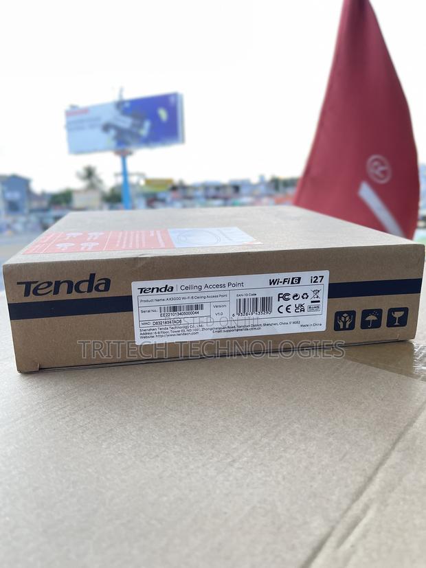 Tenda I27 Av3000 Wi-Fi 6 Ceiling Access Point Dual Band · Photo 4