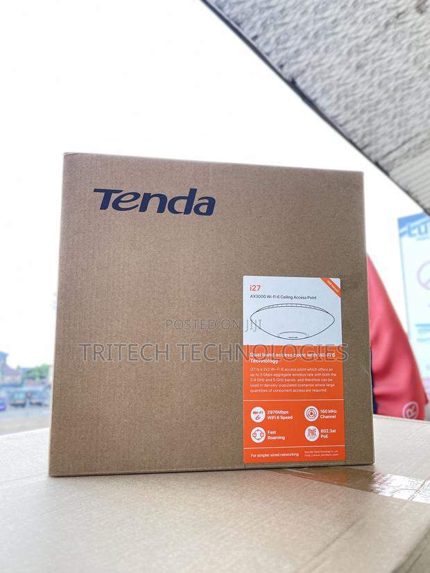 Tenda I27 Av3000 Wi-Fi 6 Ceiling Access Point Dual Band · Photo 3