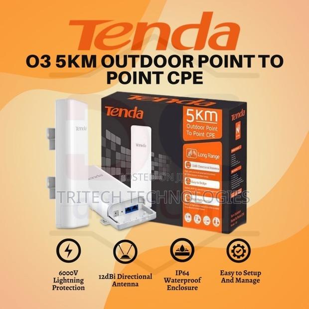 Tenda 03 5km Outdoor 2.4ghz Access Point Cpe · Photo 4