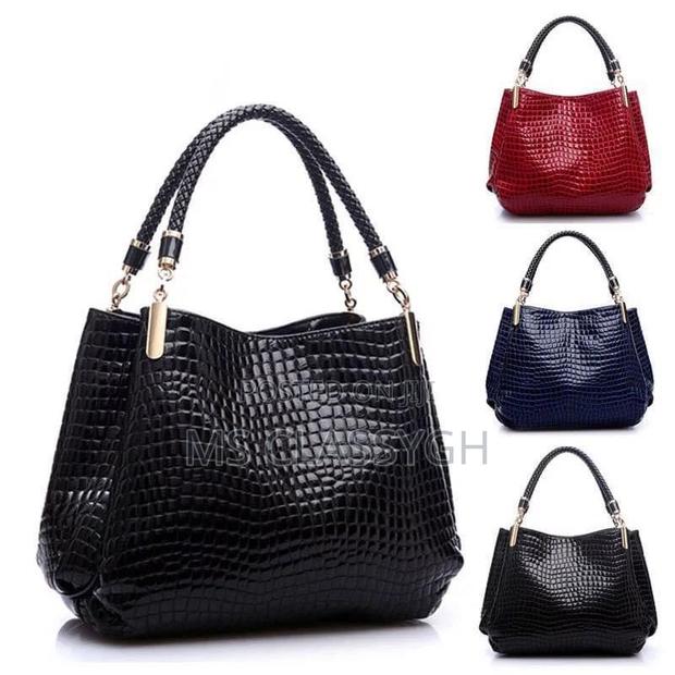 Handbag Crocodile Pattern Large Capacity Shoulder Bag Pu Lea · Photo 4