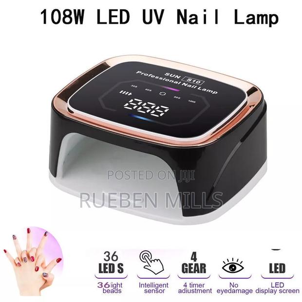 108W Sun S10 Rechargeable UV LED Gel Polish Nail Dryer Lamp · Photo 4