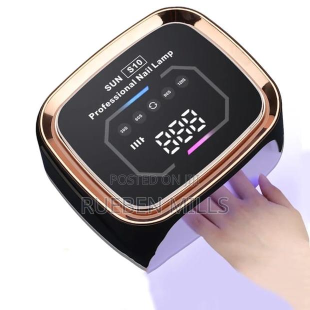 Black Rechargeable Wireless Sun S10 Gel Machine Nail Dryer · Photo 3