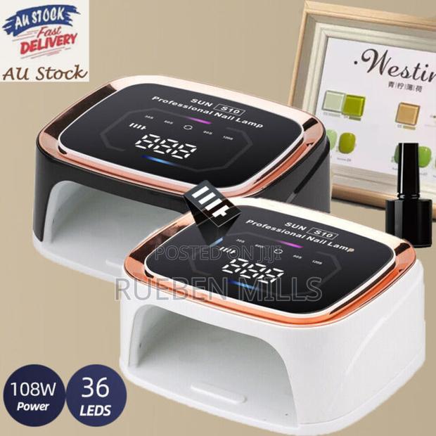 White Sun S10 Rechargeable Portable LCD Display Nail Dryer · Photo 4