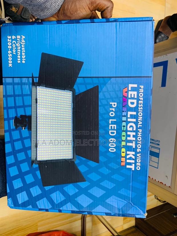 Professional Photo Video Led Light Kit. Pro Led Light 600 · Photo 2