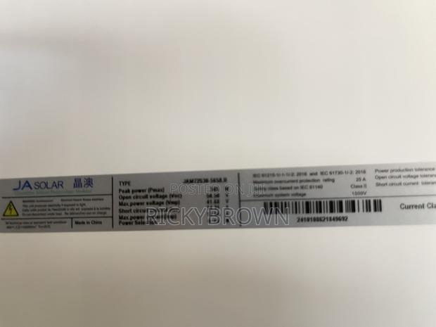 565watts Ja Solar Mono Panels photo 2
