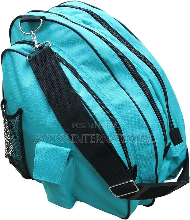 A R Sports Deluxe Skate Bags/ Green Pink · Photo 3