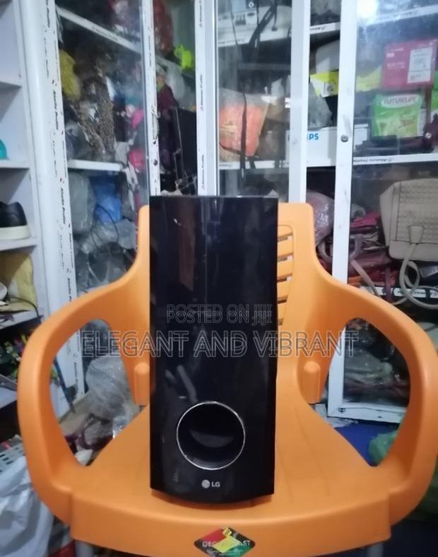 Woofer Base Was Attached to a Deck