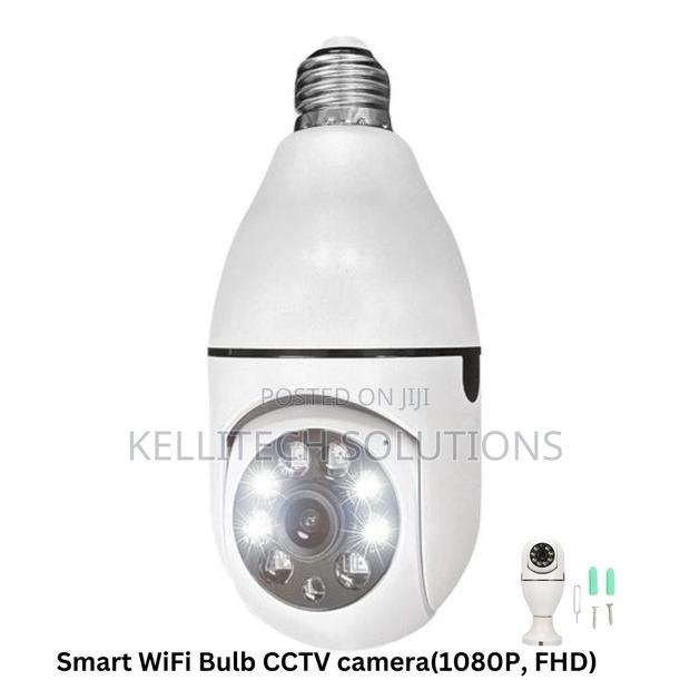 Wifi Bulb Camera , Android and Ios Support