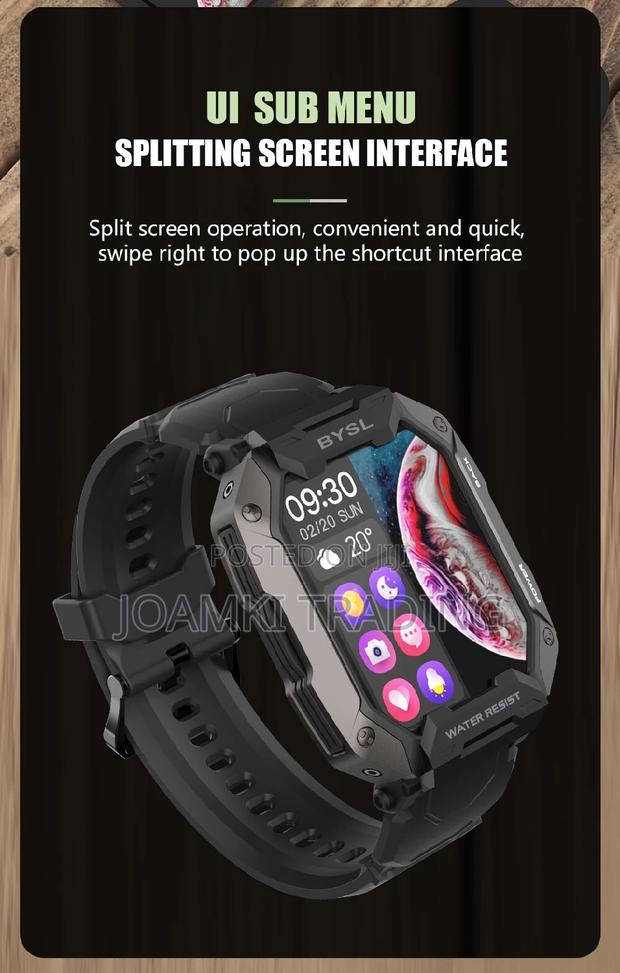 1.69" Hd Smart Watch Blutooth Call Military Grade Waterproof photo 10